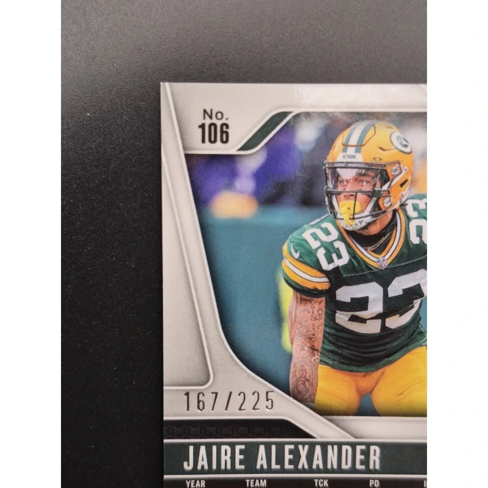2024 Panini Prizm Jaire Alexander #106 Purple Ice Prizm /225